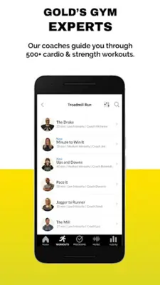 GOLD'S AMP Fitness and Trainin android App screenshot 4